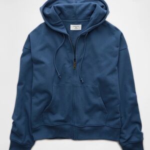 NWT American Eagle Fleece Zip-Up Hoodie- medium
